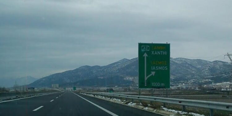 Απαγόρευση κυκλοφορίας οχημάτων άνω των 3,5 τόνων στην Εγνατία Οδό Ροδόπης- Ξάνθης λόγω θυελλωδών ανέμων