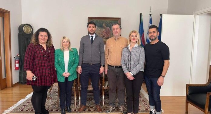 Στον Δήμαρχο Ξάνθης Στράτο Κοντό εθιμοτυπικά η ΟΕΒΕ Ξάνθης με Τσιακίρογλου αλλά και Μπάμπη Δαργανάκη!