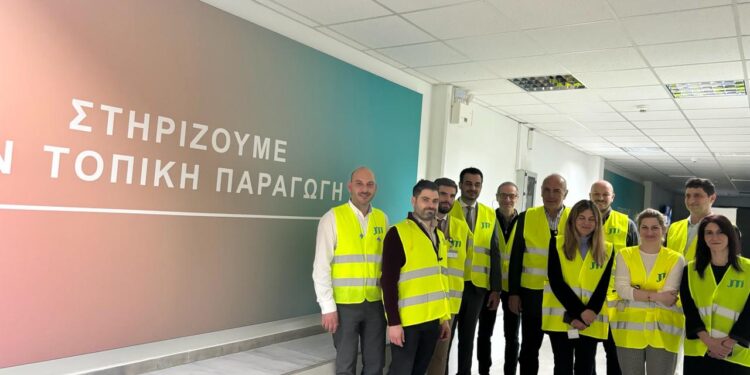 Στο εργοστάσιο της JTI στην Ξάνθη, Αντιπροσωπεία του ΣΕΒ