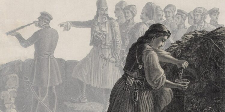 Ανάμεσα στα παλικάρια του Γ. Καραϊσκάκη βρισκόταν και μια γυναίκα, ντυμένη άνδρας -Η ιστορία της Μαριώς