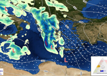 Ποιες περιοχές επηρεάζει η νέα κακοκαιρία που «χτυπά» τη χώρα από σήμερα έως και το Σάββατο 2/3.