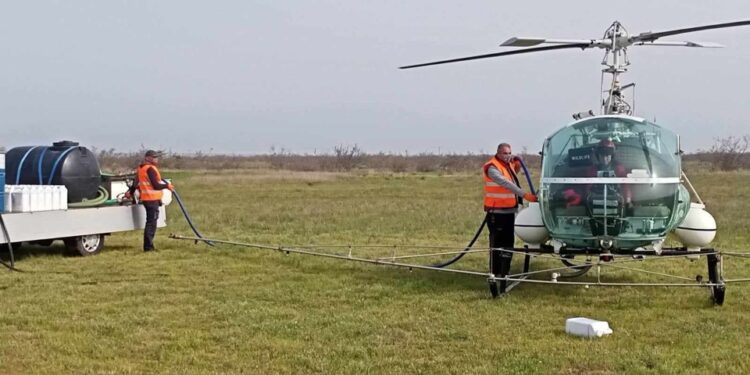 ΠΕΡΙΦΕΡΕΙΑ ΑΜΘ: Ξεκίνησε η εναέρια προνυμφοκτονία για την καταπολέμηση των κουνουπιών