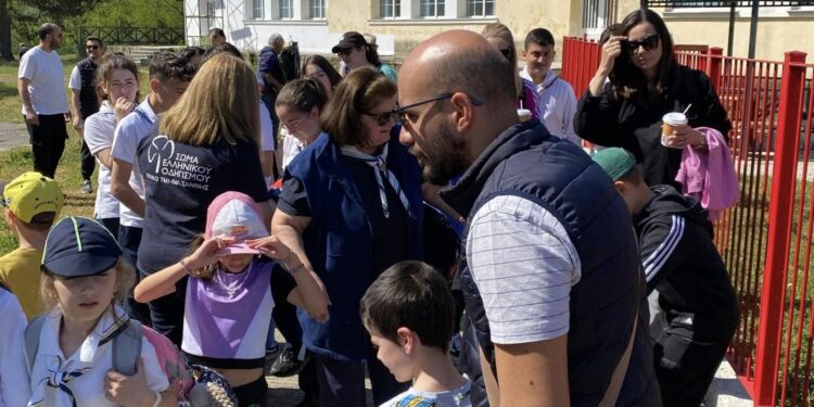 Καλλώπισαν και καθάρισαν το Δημοτικό Σχολείο Νεοχωρίου Σταυρούπολης Δήμου Ξάνθης