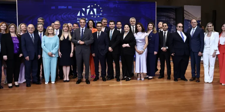 Παρουσιάστηκε το ευρωψηφοδέλτιο της ΝΔ – Κυριάκος Μητσοτάκης: Όσο πιο ισχυρή η ΝΔ, τόσο πιο σταθερή η χώρα!