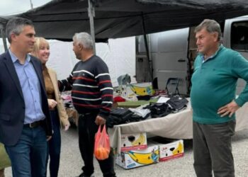 Κλιμάκιο της ΝΔ στην Ξάνθη με επικεφαλής τον υφυπουργό Πολιτισμού Χρίστο Δήμα. -Συνάντηση με τον Δήμαρχο Ξάνθης Στράτο Κοντό, επίσκεψη στο παζάρι.