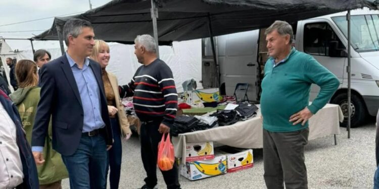 Κλιμάκιο της ΝΔ στην Ξάνθη με επικεφαλής τον υφυπουργό Πολιτισμού Χρίστο Δήμα. -Συνάντηση με τον Δήμαρχο Ξάνθης Στράτο Κοντό, επίσκεψη στο παζάρι.