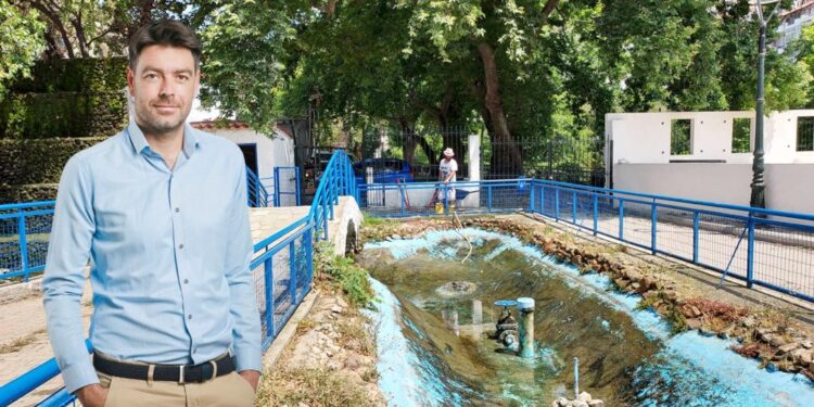 Τα «μικρά» θέματα, είναι η Πόλη Μας! Στράτος Κοντός και συνεργεία του Δήμου Ξάνθης με υδροφόρα χθες στα «παπάκια»!