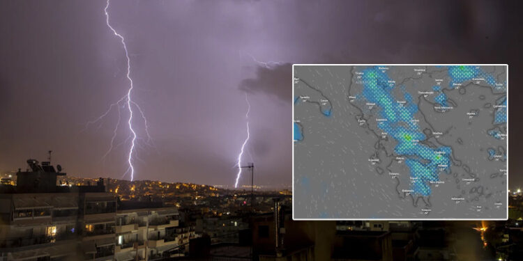 Μαρουσάκης: Αυτές τις περιοχές -και την ΑΜΘ- θα πλήξει η κακοκαιρία το επόμενο διήμερο!