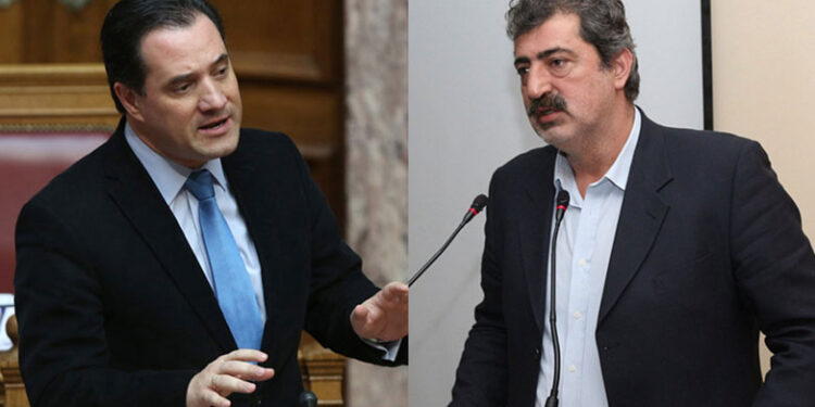 Άδωνις Γεωργιάδης σε  Πολάκη στη Βουλή – «Τέτοιος δειλός ήσουν πάντα. Φύγε. Ουστ!»