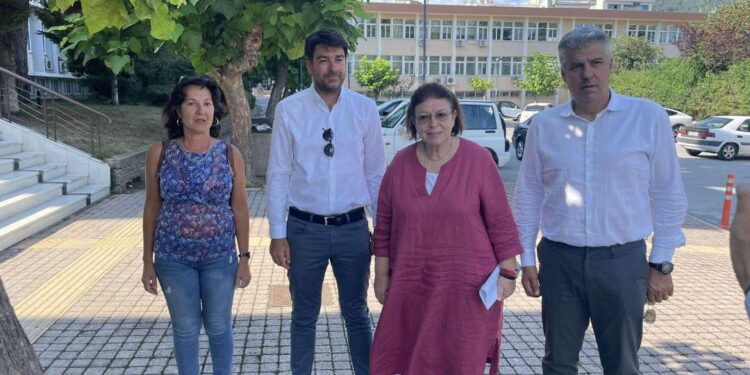 Σημαντικά έργα σε Έβρο και Ξάνθη επιθεώρησε η Υπουργός Πολιτισμού Λίνα Μενδώνη – Στο κτίριο Σπήρερ με τον Δήμαρχο Ξάνθης Στράτο Κοντό