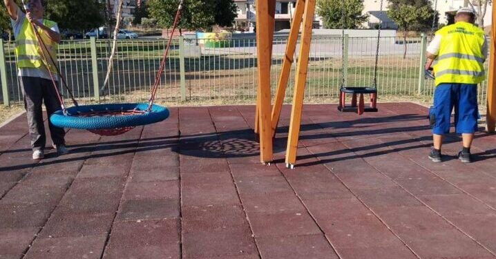    Δήμος Αλεξ/πολης: έλεγχος & επιδιόρθωση σε 81 παιδικές χαρές