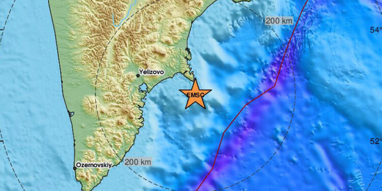 Σεισμός 7 Ρίχτερ στα ανοιχτά της Ρωσίας