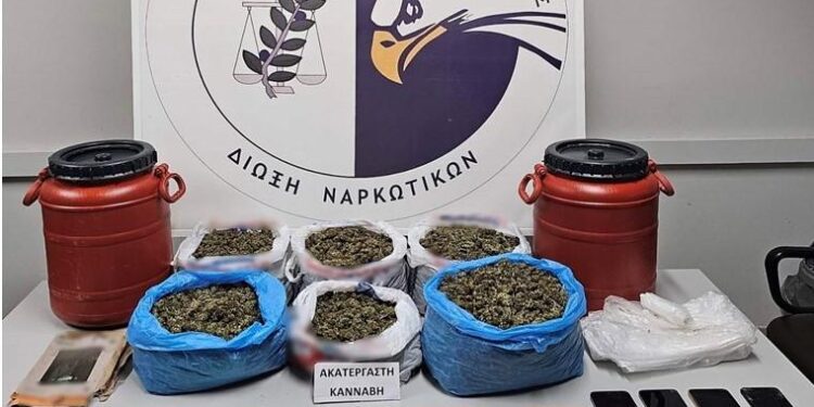 Συνελήφθηκαν 3 μέλη σπείρας διακίνησης ναρκωτικών σε Δασικής Έκταση στη Καβάλα με 6 κιλα κάναβης.