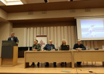 Ο Περιφερειάρχης Ανατολικής Μακεδονίας και Θράκης Χριστόδουλος Τοψίδης στην ημερίδα του Αυτοτελούς Τμήματος ΠΑΜ-ΠΣΕΑ στην Κομοτηνή