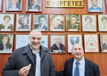 Ο Μανώλης Φανουράκης κέρδισε το φλουρί στη Βασιλόπιτα του Γηροκομείου του Παπαχρόνη. –Ο μηχανικός Γιώργος Αβραμίδης ανακηρύχθηκε ευεργέτης του Ιδρύματος! (φωτο)