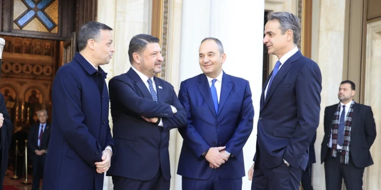 Σακελλαροπούλου, Μητσοτάκης, Ανδρουλάκης, Δούκας στην δοξολογία για το νέο έτος