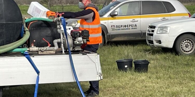 Έναρξη του προγράμματος καταπολέμησης κουνουπιών στην Περιφέρεια Ανατολικής Μακεδονίας και Θράκης λόγω εντοπισμού εστιών προνυμφών