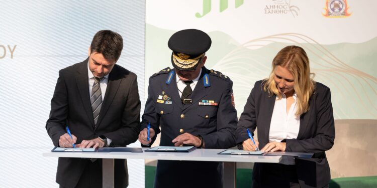 JTI: Παράδοση του ολοκληρωμένου έργου θωράκισης του περιαστικού άλσους της Ξάνθης