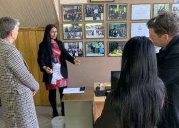 Επίσκεψη της Γενικής Προξένου κας Monika Frank και του Πρόξενου κ. Μark Strohmenger του Γενικού Προξενείου της Ομοσπονδιακής Δημοκρατίας της Γερμανίας στο χώρο του Συλλόγου «Η ΕΛΠΙΔΑ»